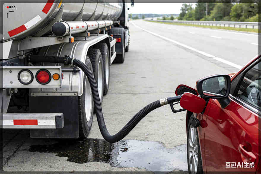 邛崃汽车救援送水案例